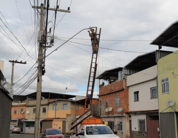 Secretaria de Obras implementa sistema de LED no bairro Ponte Preta