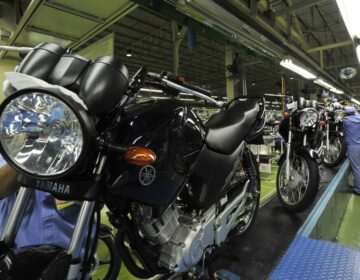 Produção de motocicletas tem alta de 37% no primeiro trimestre