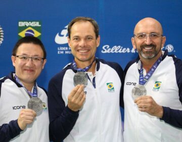 Brasil conquista prata na Copa do Mundo de Tiro Esportivo no RJ