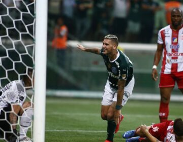 Libertadores: Palmeiras toma susto, mas goleia Independiente Petrolero