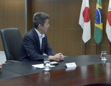 Governador recebe o novo cônsul-geral do Japão