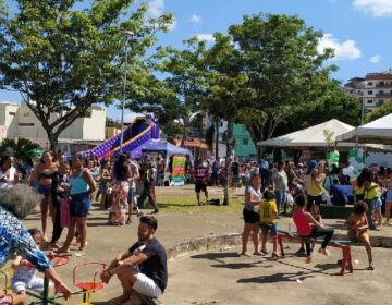 Ações em comemoração ao Dia do Trabalhador movimentam Rua de Brincar na Avenida Brasil e na Praça Teotônio Vilela