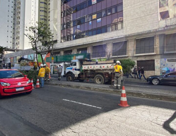 Avenida Itamar Franco recebe zeladoria do Programa Boniteza