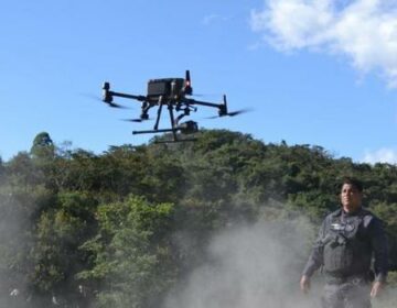 Drones apreendidos do crime estão sendo usados para patrulhar o espaço aéreo de unidades prisionais