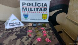 Polícia Militar prende autor e apreende materiais relacionados ao tráfico…