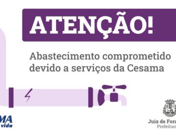 Serviços no sistema de água podem comprometer abastecimento de duas regiões nesta terça, 21, e quarta, 22