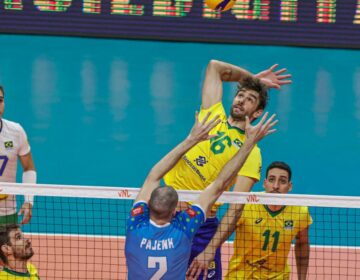 Brasil vence a segunda na Liga das Nações de vôlei masculino