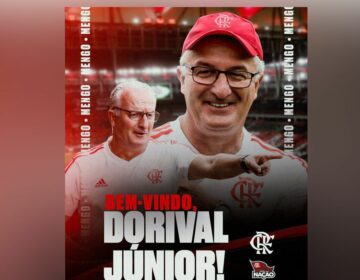 Flamengo oficializa contratação do técnico Dorival Júnior