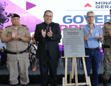 Governador participa de inauguração do 59º Batalhão de Polícia Militar em Extrema, no Sul de Minas