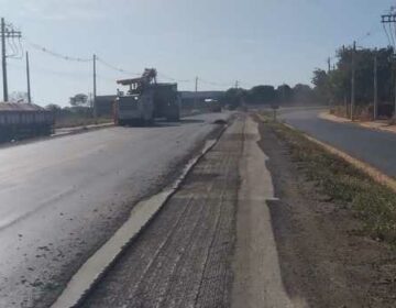 Pista Central do Contorno Sul de Montes Claros recebe obras de restauração