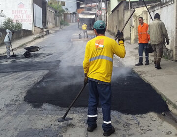 Em quatro dias, PJF atende mais de 30 vias com a operação tapa-buracos