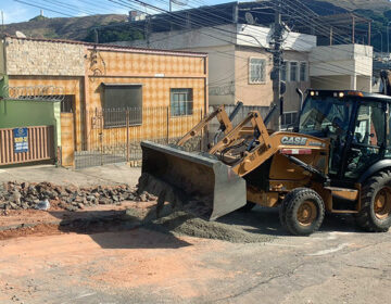 PJF inicia obra de remodelação de 440 metros de redes de água no Bairro Santa Teresa