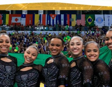 Seleção feminina é campeã por equipes no Pan de ginástica artística