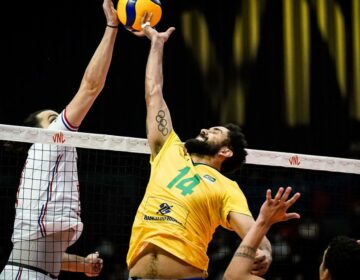 Vôlei do Brasil perde da França na Liga das Nações