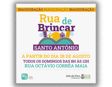 Rua de Brincar será inaugurada no bairro Santo Antônio neste domingo, 28