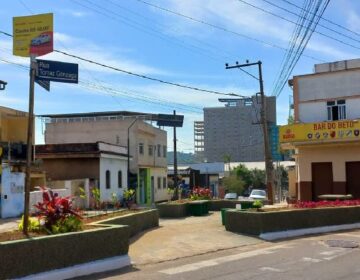 PJF realiza revitalização de canteiro central no bairro Francisco Bernardino