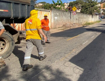 Acesso Norte e 13 bairros são atendidos pela operação tapa-buracos nesta segunda-feira, 1º