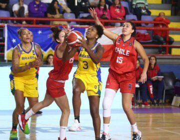 Sul-Americano de basquete: Brasil derrota Chile por 100 a 37