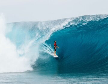 Italo Ferreira vive dia de fortes emoções na etapa de Teahupo’o