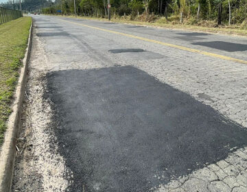 PJF realiza operação tapa-buraco no Acesso Norte e em 14 bairros nesta terça-feira, 20