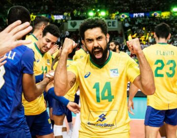 Brasil vence Eslovênia e fica com o bronze no Mundial de Vôlei