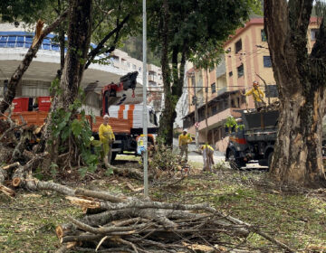 Prefeitura realiza atendimento emergencial na praça Pedro Marques