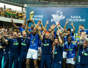 Cruzeiro derrota Minas para conquistar Supercopa de vôlei masculino