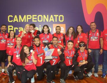 Sesi/SP fatura tricampeonato brasileiro de goalball