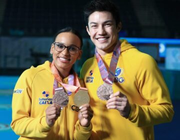 Com bronzes de Rebeca e Nory, Brasil encerra Mundial de ginástica com melhor campanha da história