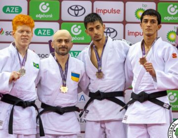 Brasil inicia Mundial de Judô Paralímpico com duas medalhas