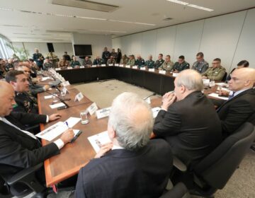 Presidente do TSE e comandantes da PM discutem ações nas eleições