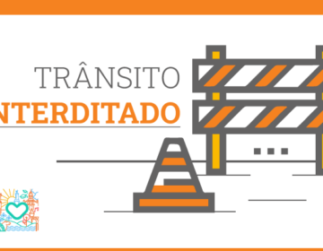 Trânsito será interditado na Avenida Francisco Bernardino nesta quinta-feira, 22