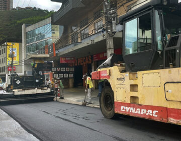 PJF realiza recapeamento na Avenida Doutor Paulo Japiassu Coelho