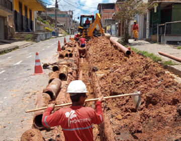 PJF remodela 920 metros de redes de esgoto no Bairro São Benedito