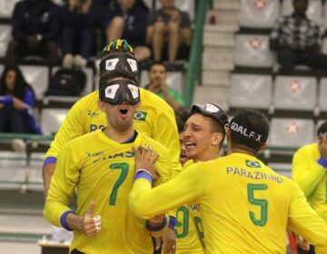 Brasil vence de virada e conquista o tricampeonato mundial de goalball