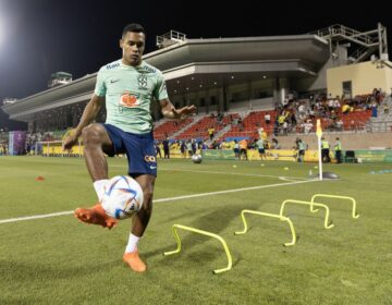 Seleção realiza atividade após goleada sobre a Coreia do Sul