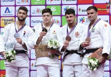 Mayra Aguiar e Rafael Macedo são bronze no último dia de World Masters