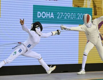 Nathalie Moellhausen brilha e vence Grand Prix de espada de Doha