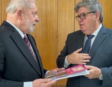 Lula recebe presidente do Consórcio Nordeste, governador João Azevêdo