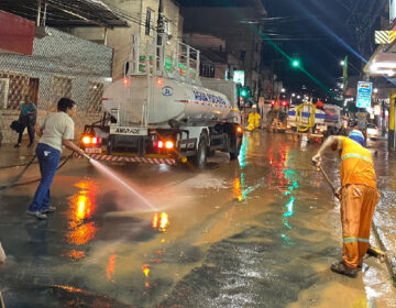 Prefeitura atua na mitigação de danos após mais de 60 mm de chuva em uma hora na Zona Sul