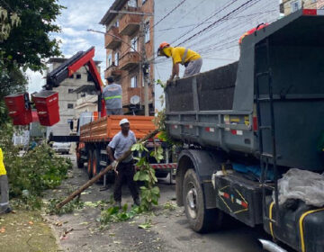 PJF dá sequência a atendimentos emergenciais após temporal desta terça-feira, 14