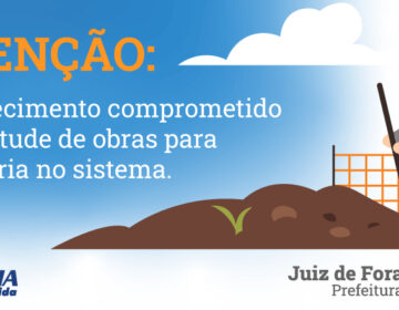 Serviços da Cesama podem afetar abastecimento nesta terça, 7, e quarta, 8