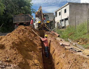 Cesama remodela mais 220 metros de redes de esgoto no bairro Bom Jardim