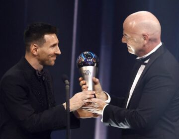 Messi é eleito o melhor jogador de futebol do mundo pela Fifa