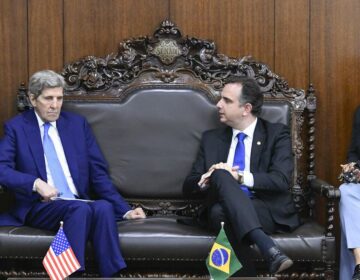 No Senado, Kerry discute pauta ambiental e parcerias com o Brasil