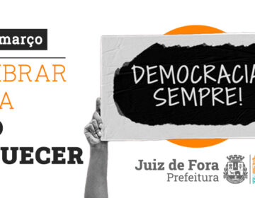 Prefeitura realiza ato simbólico pela democracia nesta sexta, 31