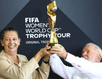 Presidente declara apoio para Brasil sediar Copa de Futebol Feminino em 2027