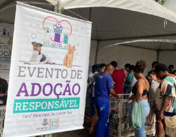 Cerca de 12 pets ganham novo lar através do evento de adoção promovido pela PJF