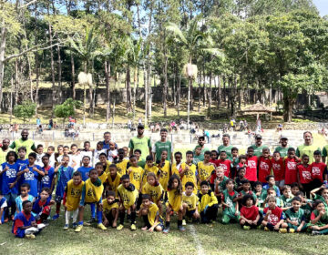 Parque Municipal atende mais de 200 crianças durante Festival Bom de Bola