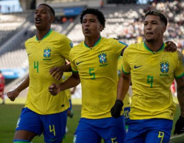 Brasil aplica 4 a 1 na Tunísia e avança às quartas do Mundial Sub-20